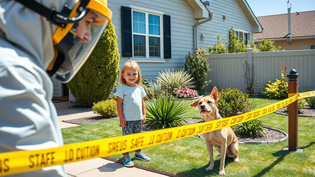secure area check for hazards