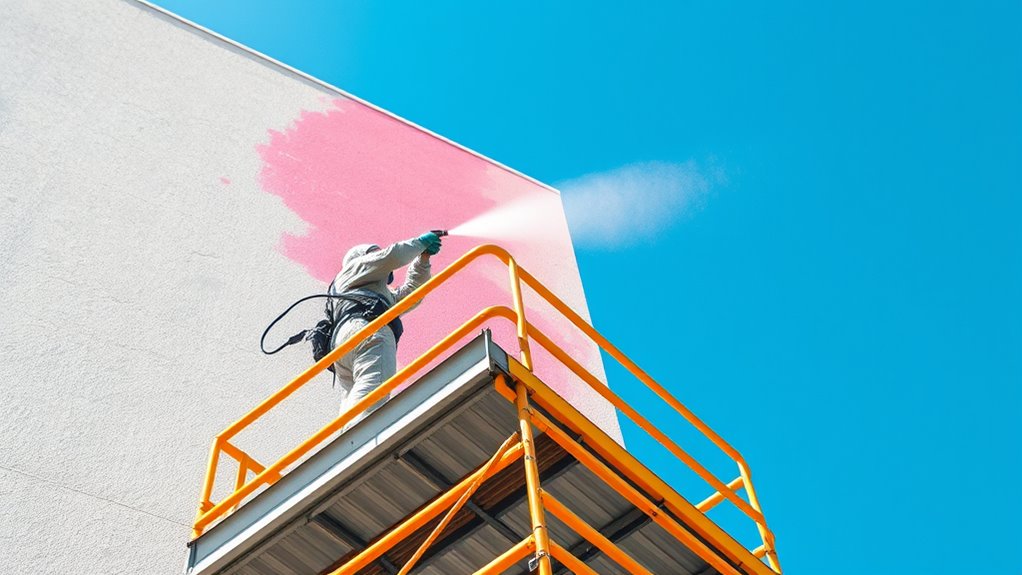 secure scaffolding and ladders