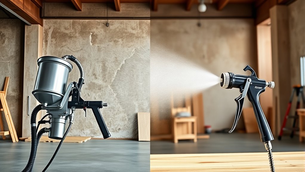 select appropriate spray equipment