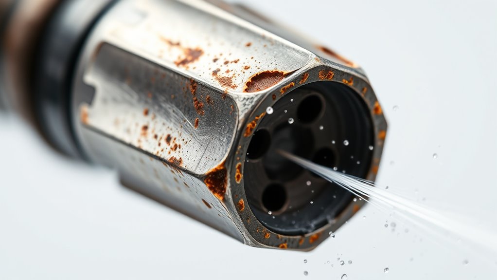 signs of spray tip wear