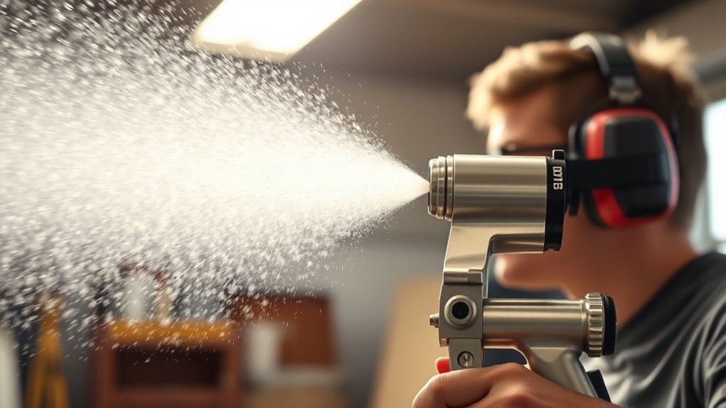 silent painting equipment options