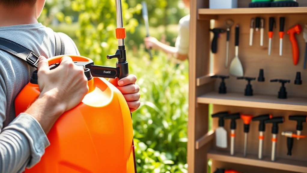 simple reliable sprayer operation