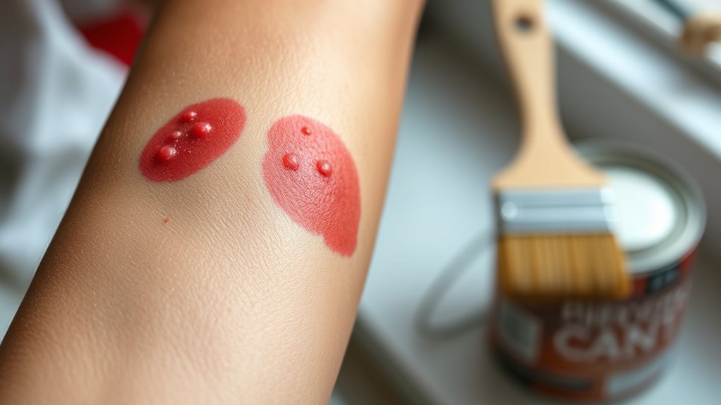 skin redness and rashes