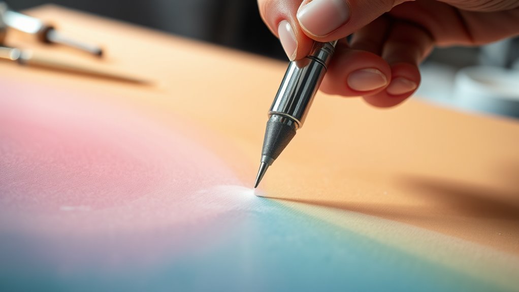 smooth color transition technique