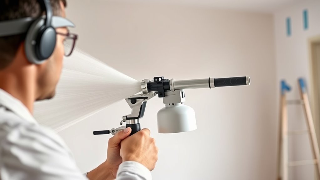 speedy efficient paint application