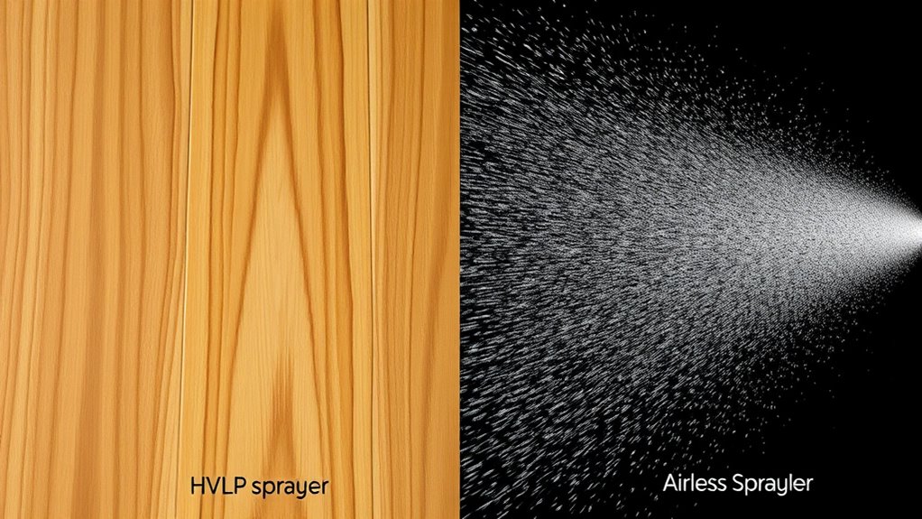 spray accuracy and finish