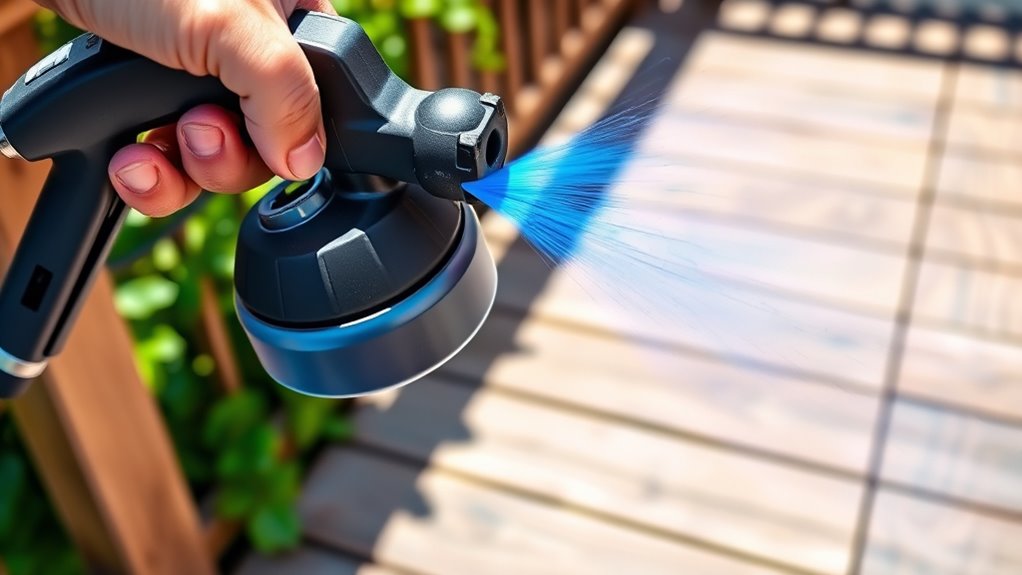 spray pattern viscosity cleaning