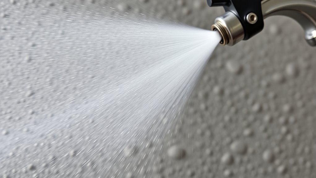 spray patterns for precision