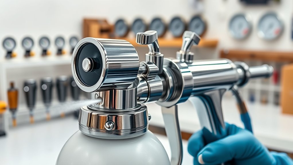 sprayer features and maintenance