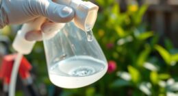 sprayer flushing frequency guidelines