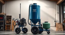 sprayer height comparison