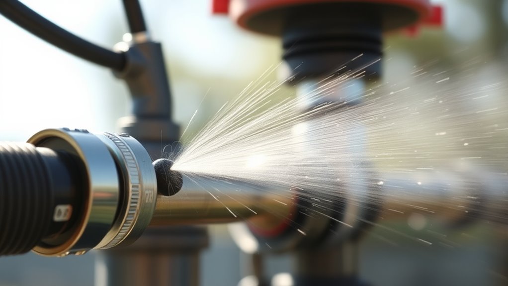 sprayer noise causes and maintenance