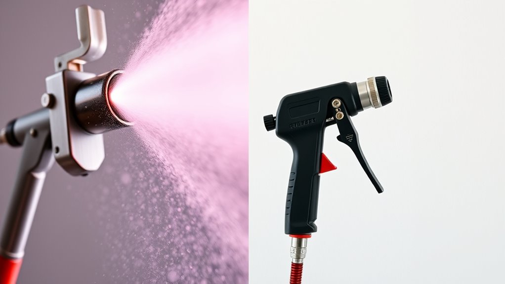 sprayer types and features