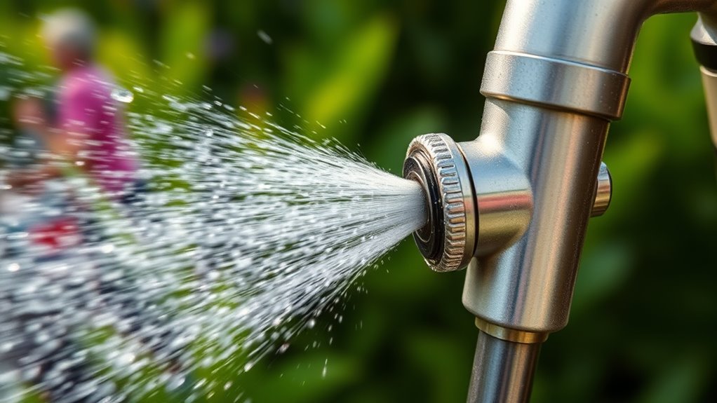 steady pressure prevents pulsing