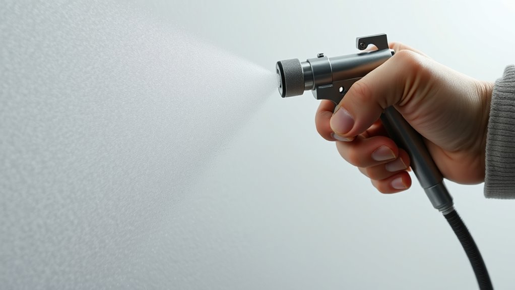 steady smooth spray motion