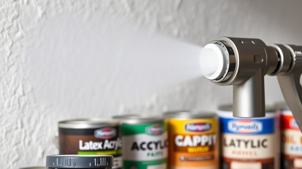 suitable thick high viscosity paints