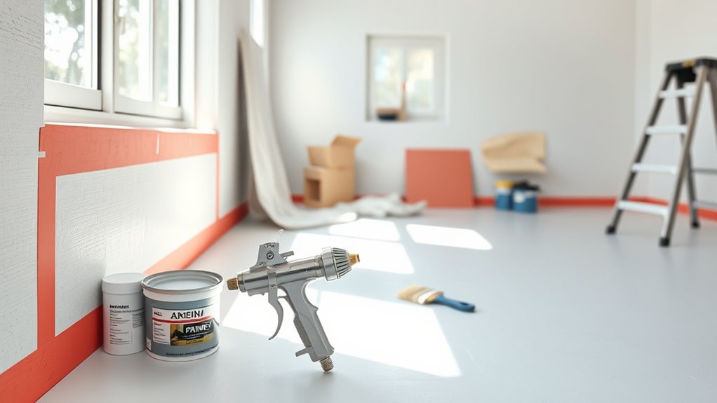 surface prep and workspace