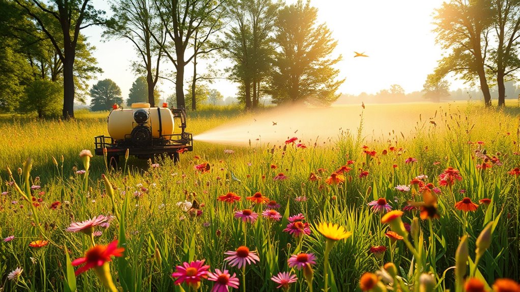 targeted spray preserves biodiversity