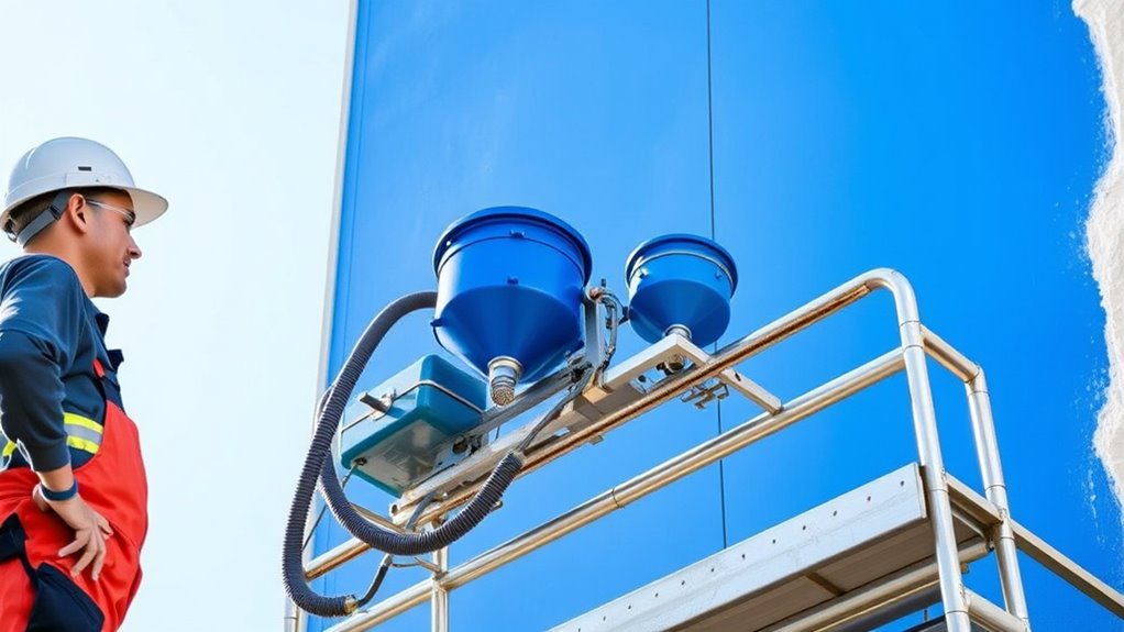 thick coats efficient spraying