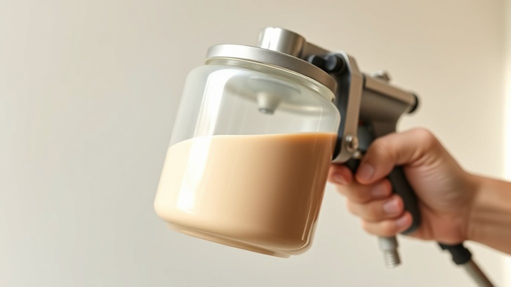 thinner paint smoother finish