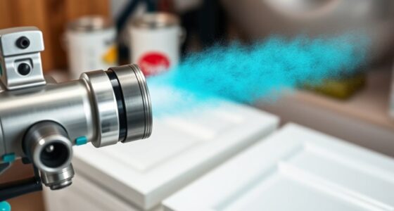 top cabinet spray paints