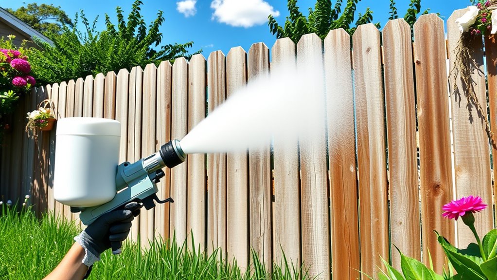 top cordless fence paint sprayers