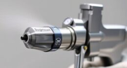 trigger controlled spray application