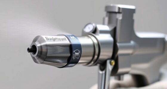 trigger controlled spray application