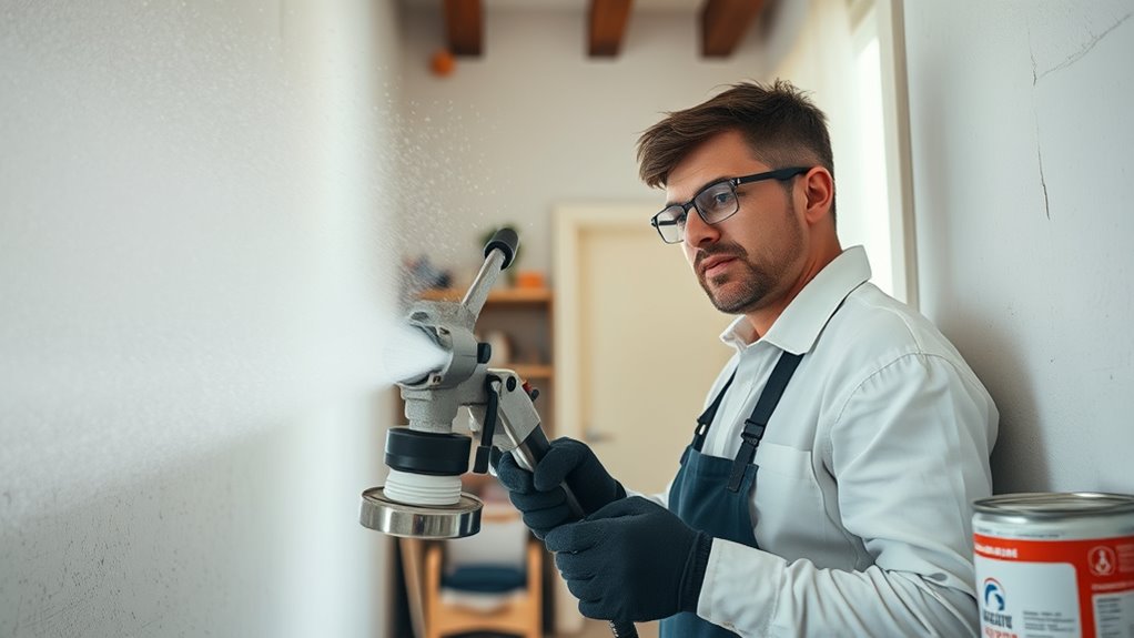 troubleshooting airless spray issues