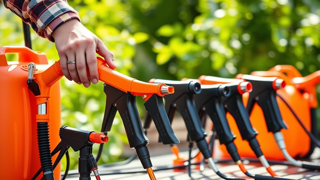 types of outdoor sprayers