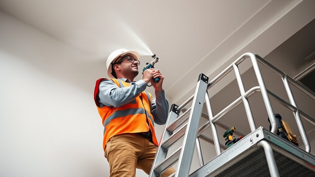 use ladders and platforms safely