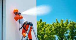 use scaffolding and safety gear