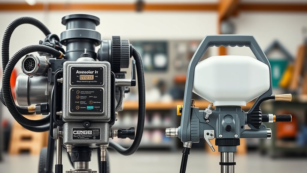 user friendly sprayer features