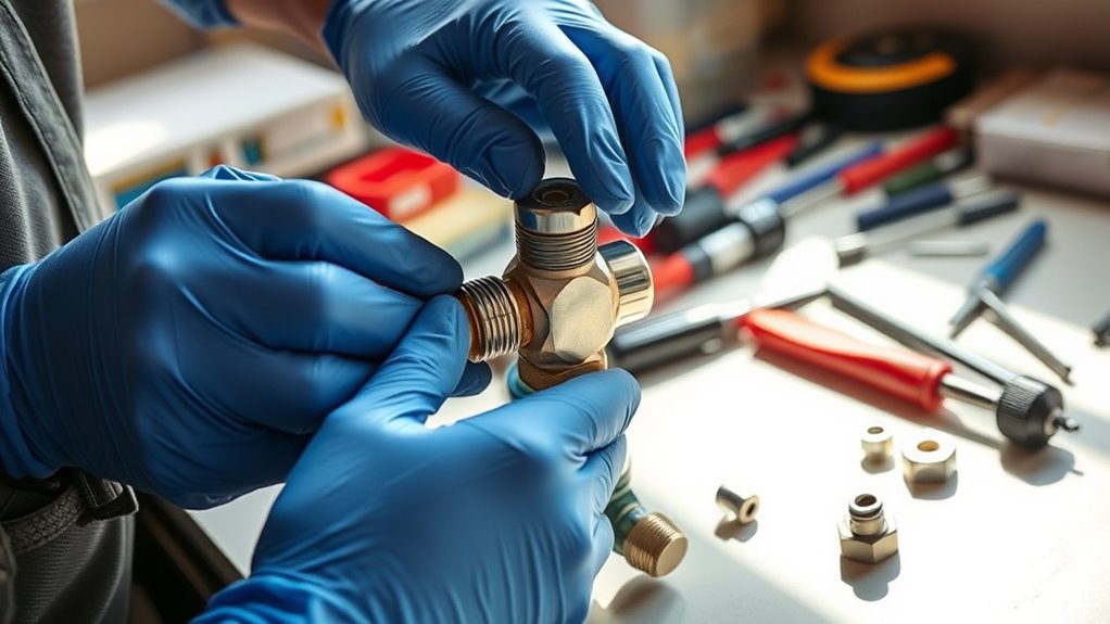 verify pressure and performance