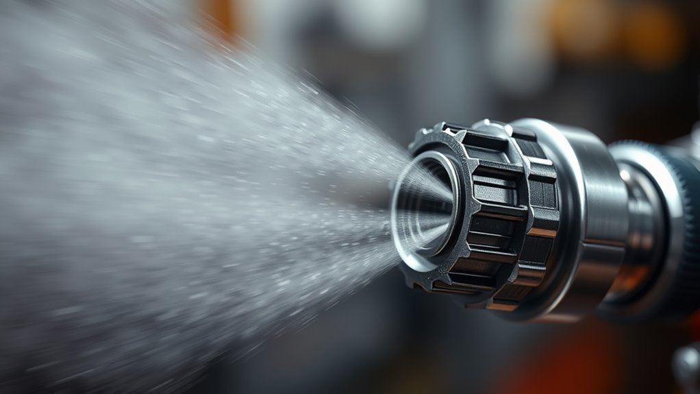 versatile spray pattern adjustment