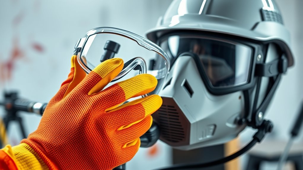 wear safety protective gear