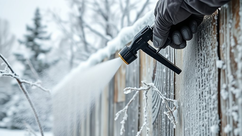 winter airless sprayer projects