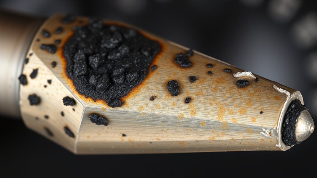 worn tip causes temperature fluctuation