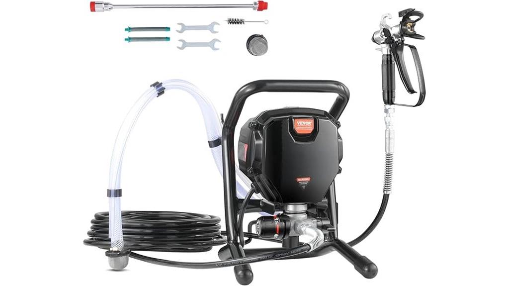750w home exterior paint sprayer