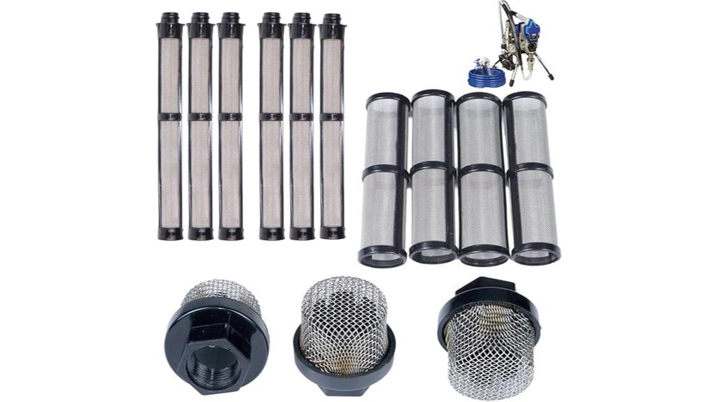 airless spray filter pack