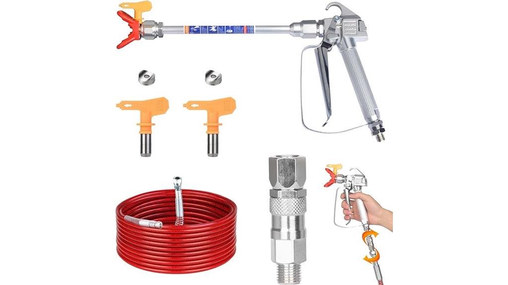 airless spray gun kit