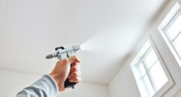 ceiling spray cleanup tips
