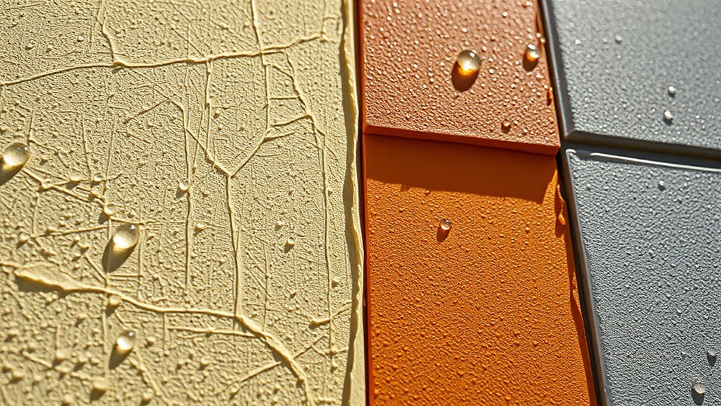 climate sensitive coating selection