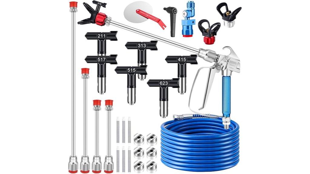 complete airless sprayer kit