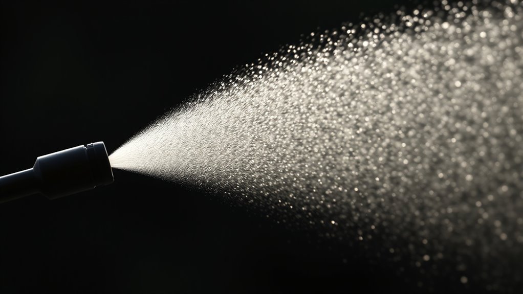 control spray distance and angle