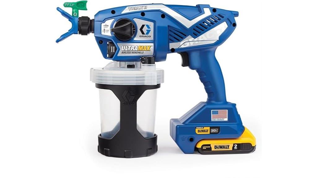 cordless handheld paint sprayer