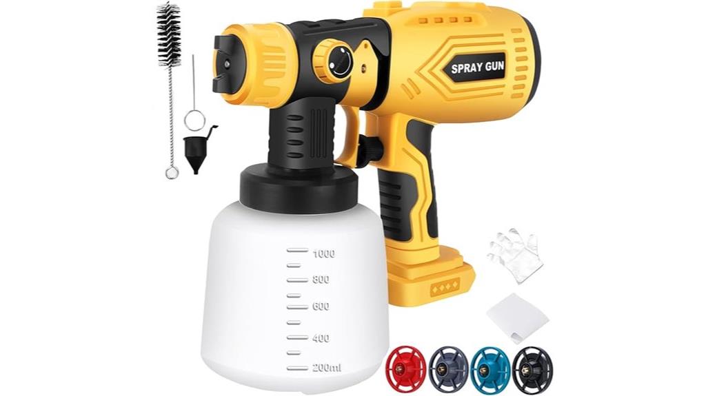 cordless hvlp paint sprayer