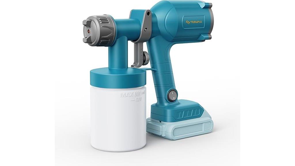 cordless paint sprayer details