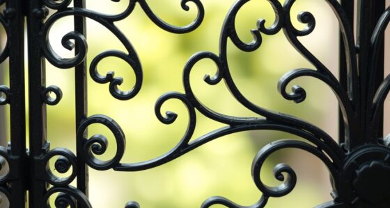 elegant metalwork without clumping