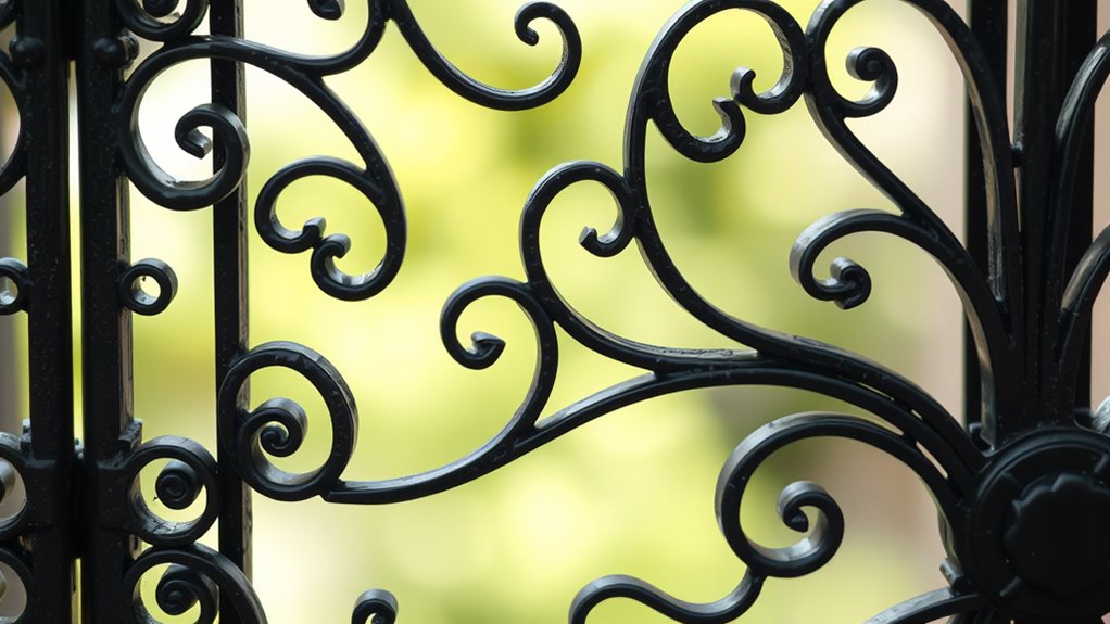 elegant metalwork without clumping